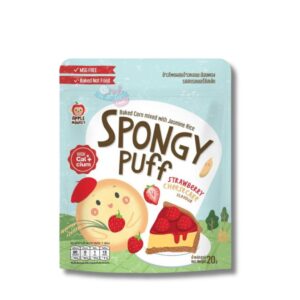 Apple Monkey Spongy Puff - Strawberry Cheese Cake 15g