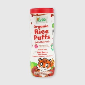 Organic Black Rice Puffs - Red Berry